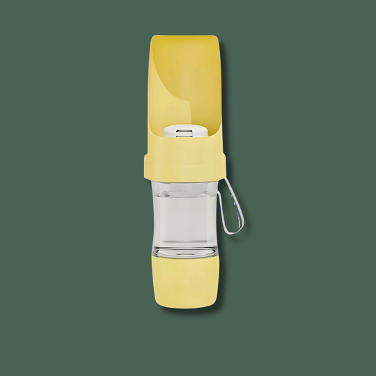 HydroGo Pro — Reiseflasche für Hunde mit integriertem Trink-Napf (500ml)