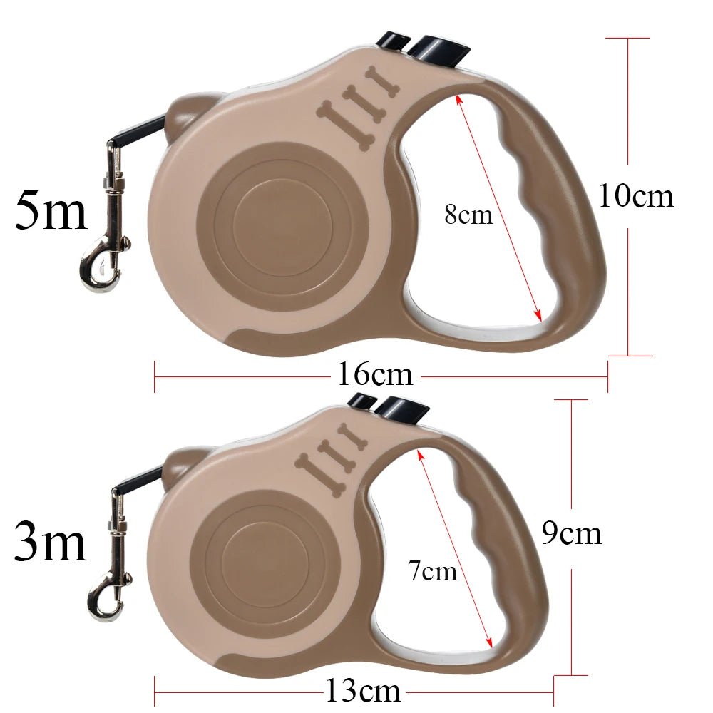 WalkFree — Einziehbare Hundeleine (3 m / 5 m)